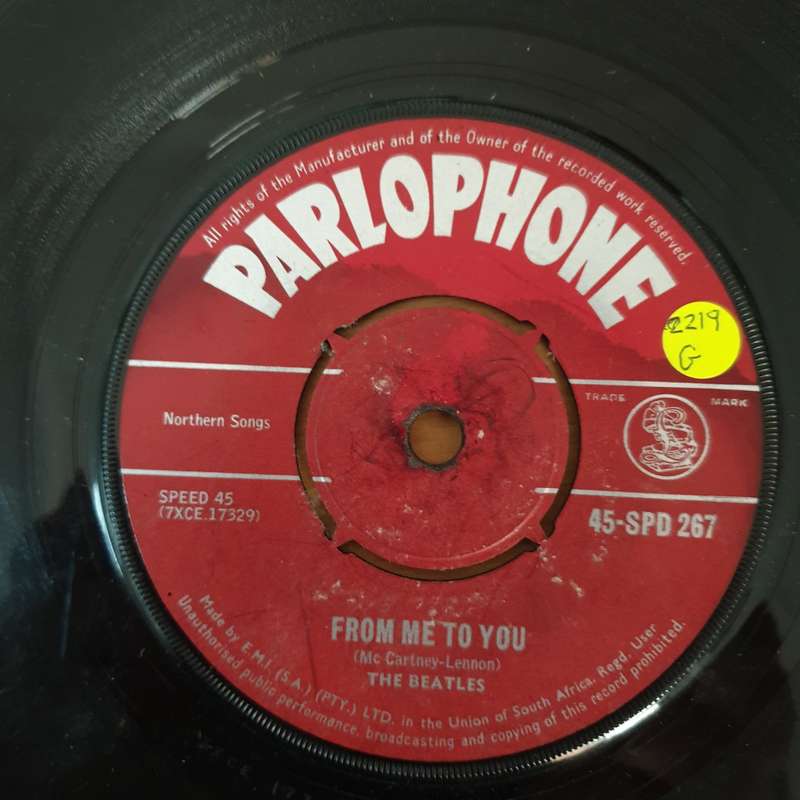 The Beatles  From Me To You - Vinyl 7" Record - Good Quality (G)