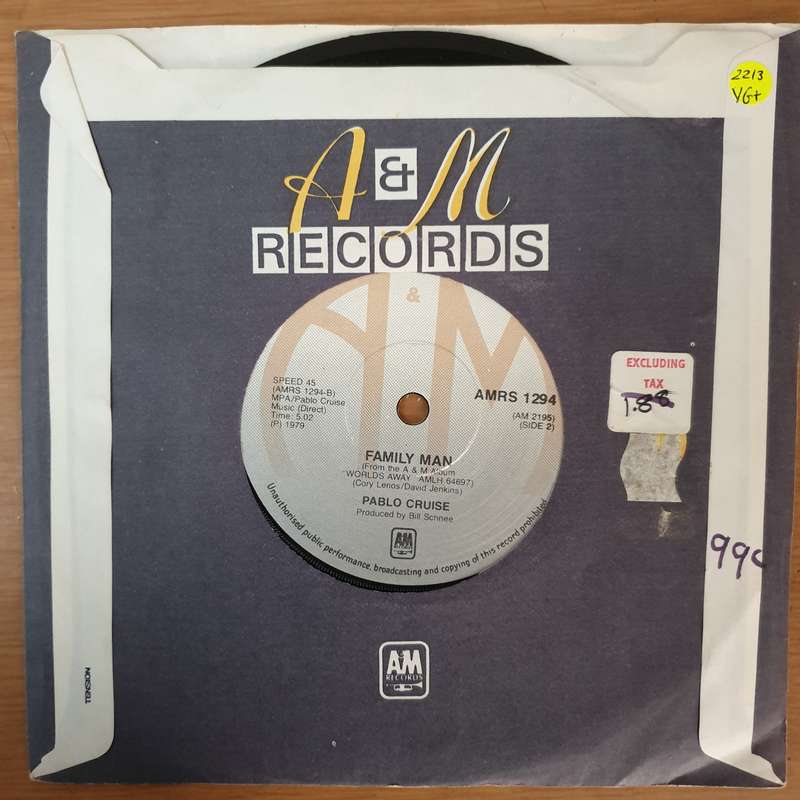 Pablo Cruise  I Want You Tonight - Vinyl 7" Record - Very-Good+ Quality (VG+)