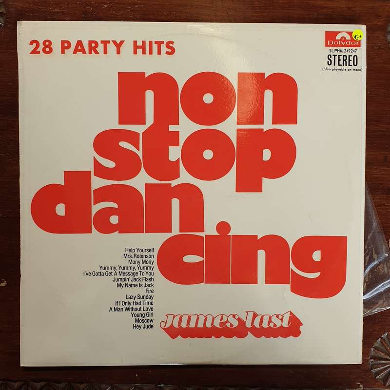 James Last  Non Stop Dancing  - Vinyl LP Record - Very-Good+ Quality (VG+)