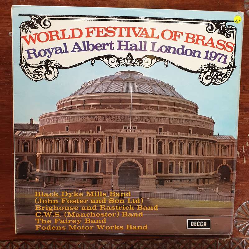 The World and National Brass Band Festival  Royal Albert Hall, 1971 - Vinyl LP Record - Ver...