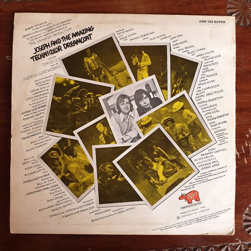 Joseph And The Amazing Technicolor Dreamcoat - Vinyl Record - Opened  - Very-Good+ Quality (VG+)