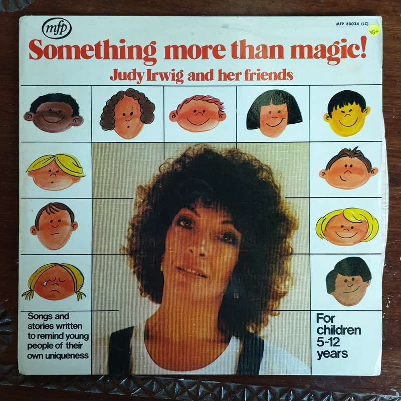 Judy Irwig and her friends - Something More Than Magic - Vinyl LP Record - Very-Good+ Quality (VG+)