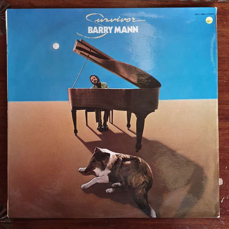 Barry Mann  Survivor - Vinyl LP Record - Very-Good+ Quality (VG+)