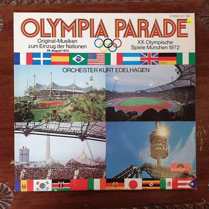 Olympia Parade - Olympic Games Munich  26. August 1972 - Vinyl LP Record - Very-Good+ Quality (VG+)