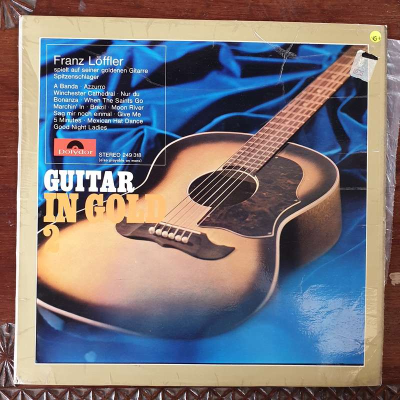 Franz Löffler  Guitar In Gold 2 - Vinyl LP Record - Very-Good+ Quality (VG+)