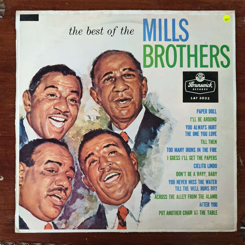 The Best of the Mills Brothers - Vinyl LP Record - Very-Good+ Quality (VG+)
