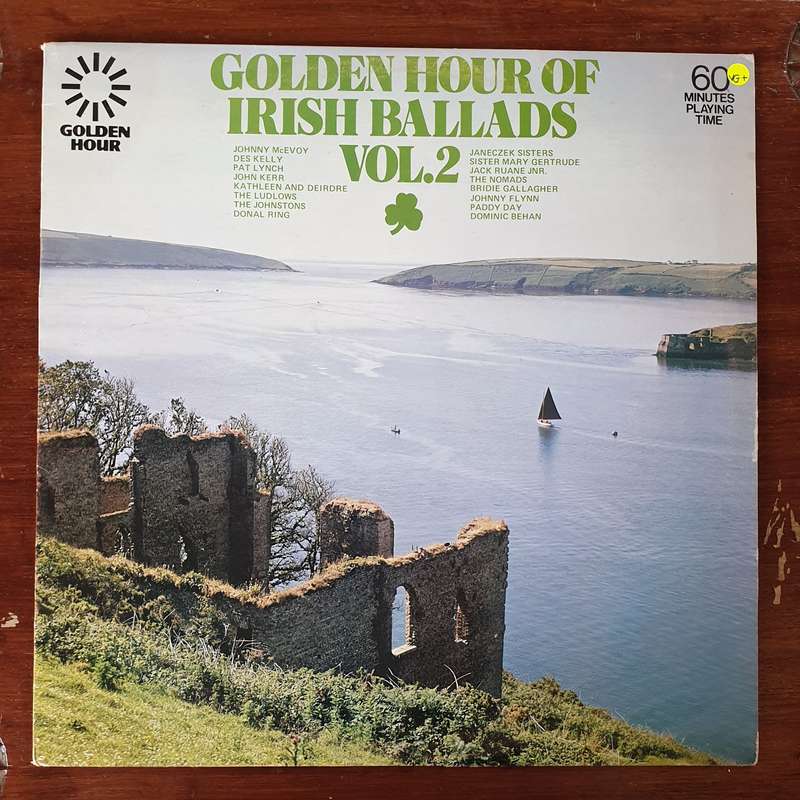 Golden Hour Of Irish ballads Vol 2 - Vinyl LP Record - Very-Good+ Quality (VG+)