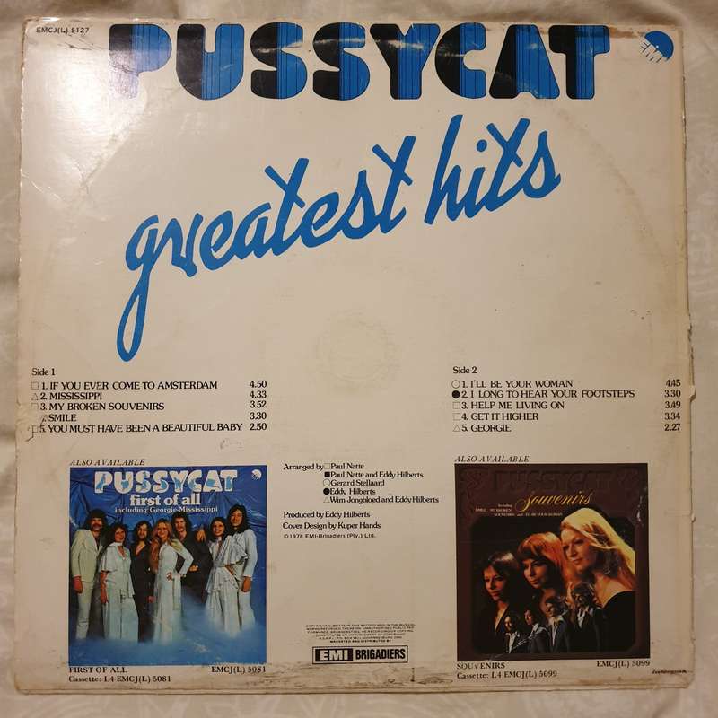 Pussycat - Greatest Hits - Vinyl LP Record - Very-Good Quality (VG)