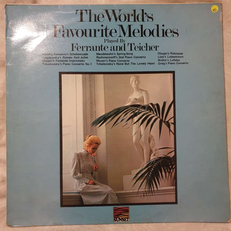 The World's Favourite Melodies - Ferrante and Teicher - Vinyl LP Record - Very-Good Quality (VG)