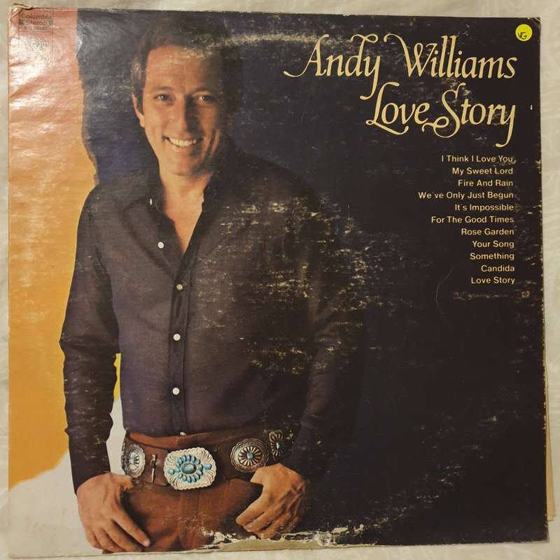 Andy Williams - Love Story - Vinyl LP Record - Very-Good Quality (VG)
