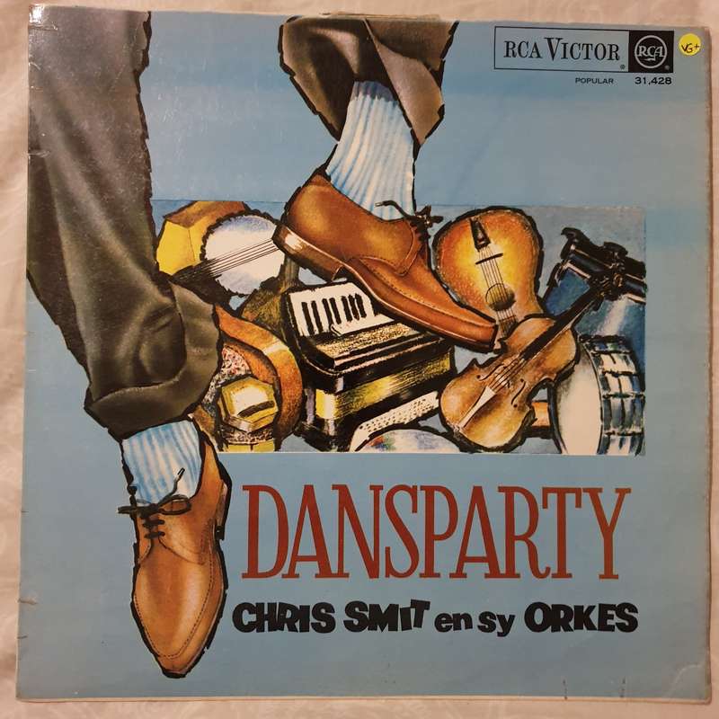 Chris Smit en sy Orkes - Dansparty - Vinyl LP Record - Very-Good+ Quality (VG+)