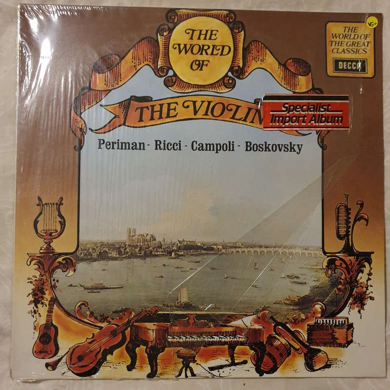 The World of the Violin - Vinyl LP Record - Very-Good+ Quality (VG+)