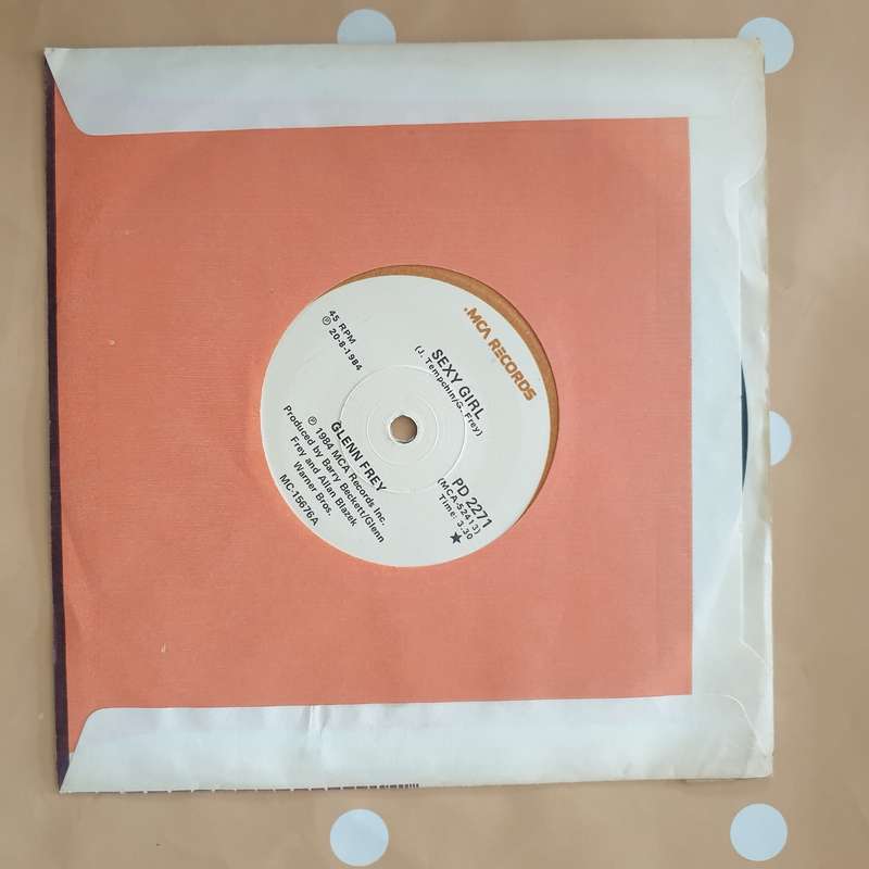 Glenn Frey  Girl/Better in the USA  - Vinyl 7" Record - Very-Good+ Quality (VG+)