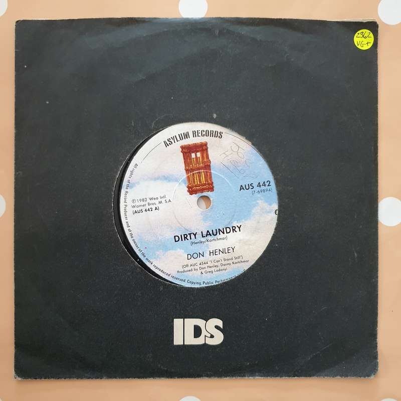 Don Henley  Dirty Laundry  - Vinyl 7" Record - Very-Good+ Quality (VG+)