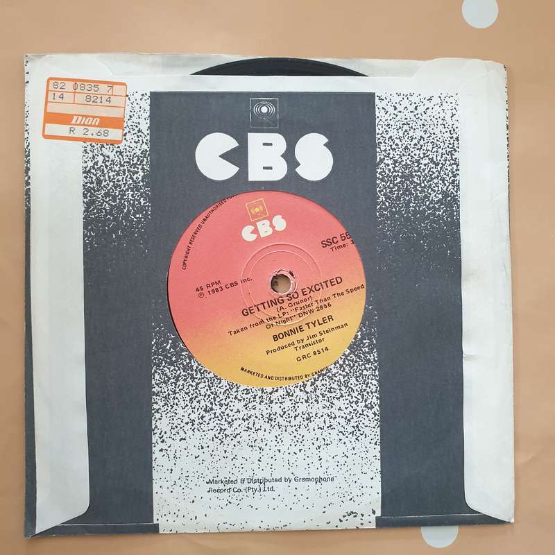 Bonnie Tyler - Take Me Back  - Vinyl 7" Record - Very-Good+ Quality (VG+)
