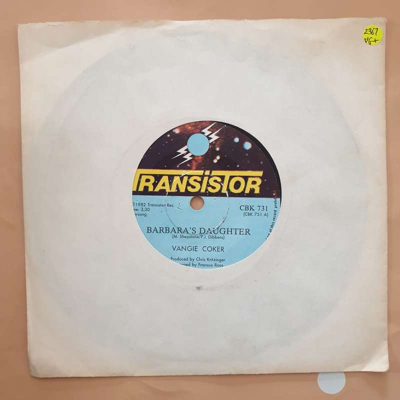 Vangie Coker  Barbara's Daughter / Single Of The Year - Vinyl 7" Record - Very-Good+ Qualit...