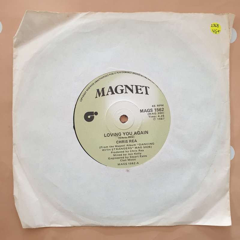 Chris Rea  Loving You Again - Vinyl 7" Record - Very-Good+ Quality (VG+)