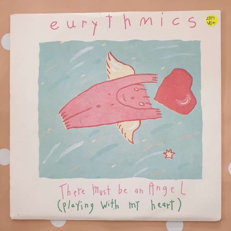 Eurythmics  There Must Be An Angel (Playing With My Heart) - Vinyl 7" Record - Very-Good+ Q...
