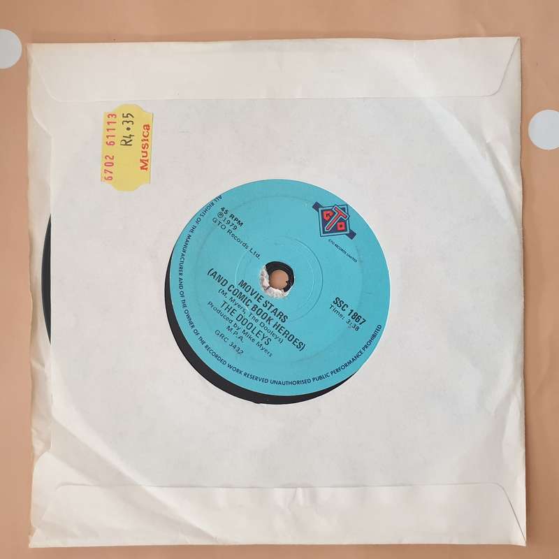 The Dooleys  Wanted - Vinyl 7" Record - Very-Good+ Quality (VG+)