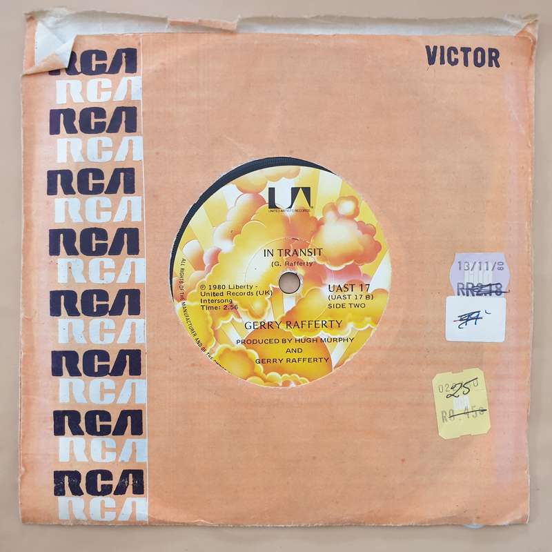 Gerry Rafferty  Royal Mile - Vinyl 7" Record - Very-Good+ Quality (VG+)