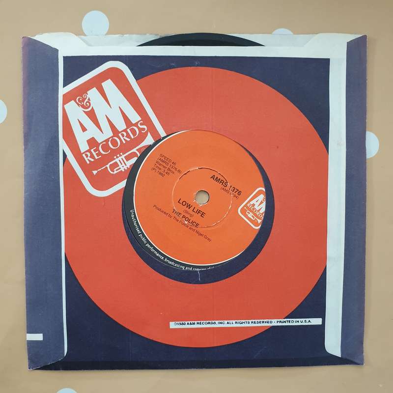 The Police  Spirits In The Material World - Vinyl 7" Record - Very-Good+ Quality (VG+)