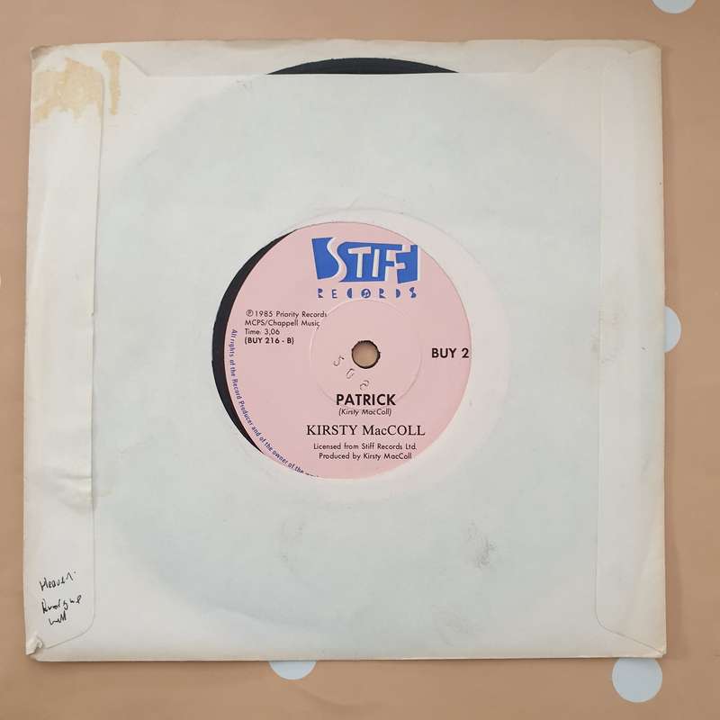Kirsty MacColl  A New England - Vinyl 7" Record - Very-Good+ Quality (VG+)