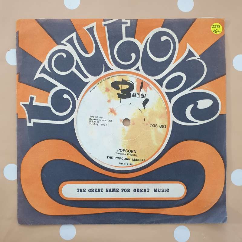 The Popcorn Makers  Popcorn / Toad In The Hole - Vinyl 7" Record - Very-Good+ Quality (VG+)