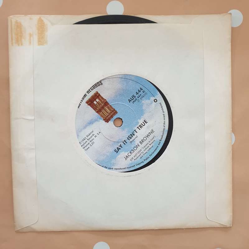Jackson Browne  Lawyers In Love - Vinyl 7" Record - Very-Good+ Quality (VG+)