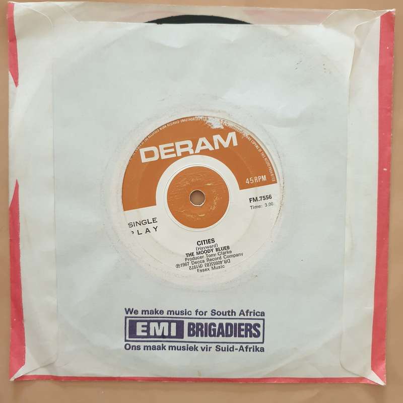 The Moody Blues  Nights In White Satin - Vinyl 7" Record - Very-Good Quality (VG)