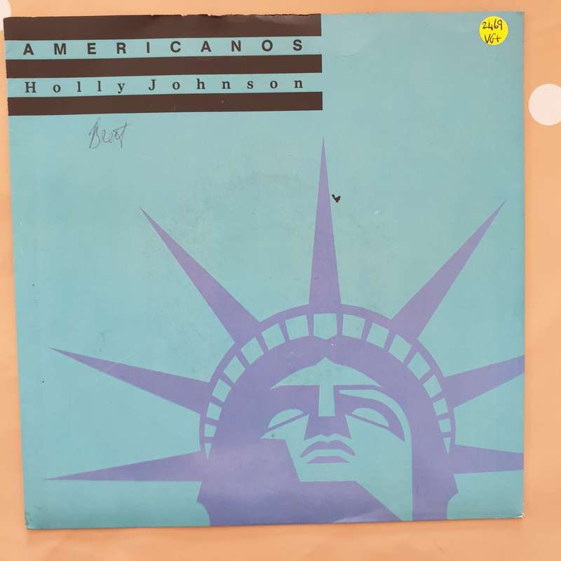 Holly Johnson  Americanos - Vinyl 7" Record - Very-Good+ Quality (VG+)