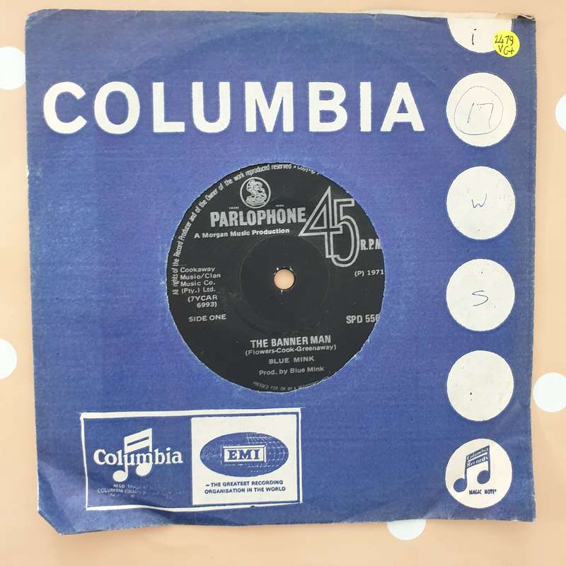 Blue Mink  The Banner Man - Vinyl 7" Record - Very-Good+ Quality (VG+)