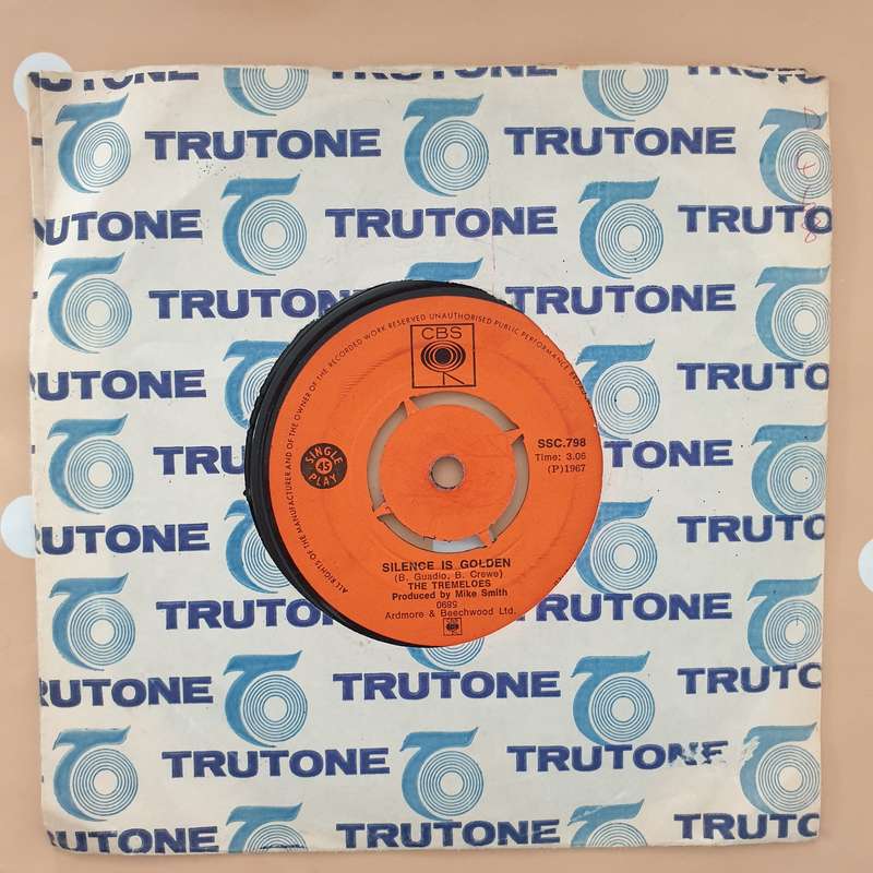 The Tremeloes  Silence Is Golden  - Vinyl 7" Record - Good+ Quality (G+)
