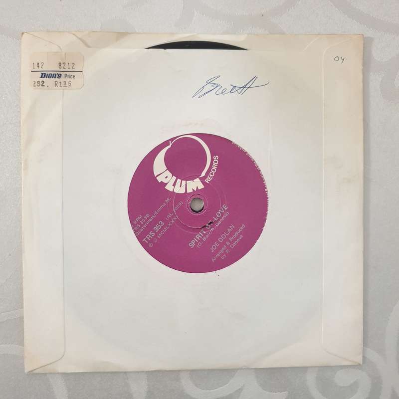 Joe Dolan  It's You, It's You, It's You / Spirit Of Love - Vinyl 7" Record - Very-Good+ Qua...