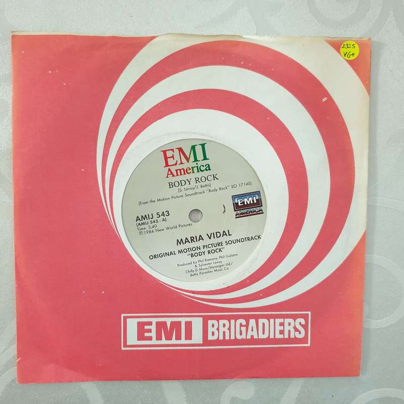 Maria Vidal  Body Rock - Vinyl 7" Record - Very-Good+ Quality (VG+)