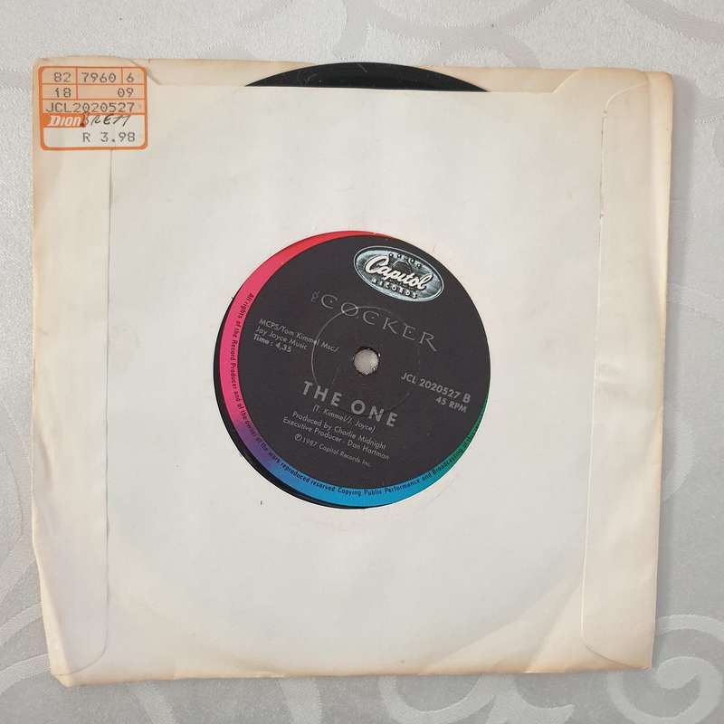 Joe Cocker  Unchain My Heart - Vinyl 7" Record - Very-Good+ Quality (VG+)