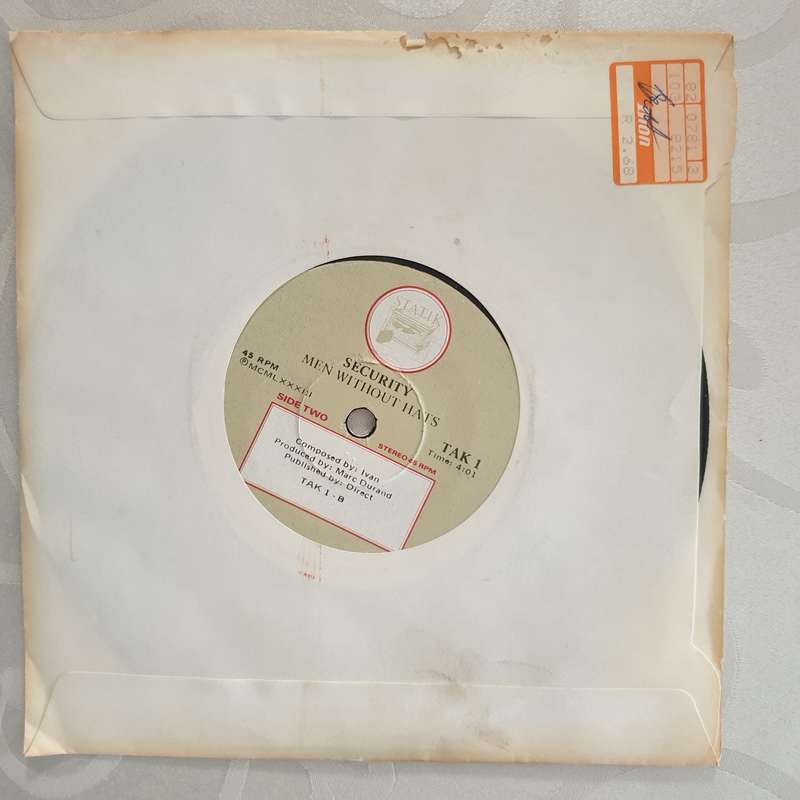 Men Without Hats  The Safety Dance - Vinyl 7" Record - Very-Good+ Quality (VG+)