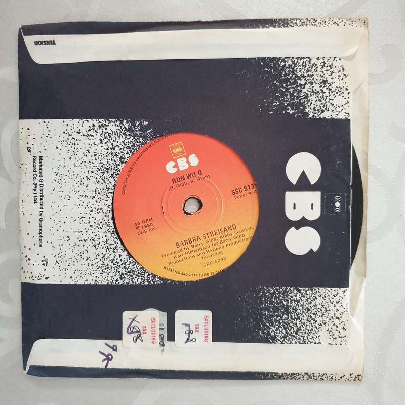 Barbra Streisand  Woman In Love - Vinyl 7" Record - Very-Good+ Quality (VG+)
