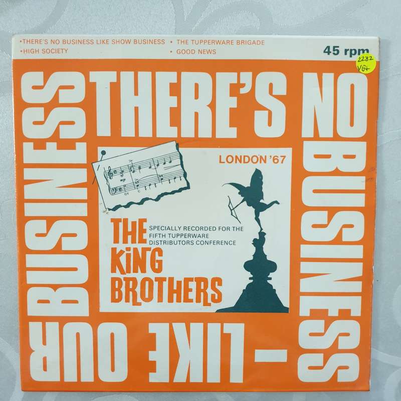 The King Brothers  There's No Business - Like Our Business - Vinyl 7" Record - Very-Good+ Q...