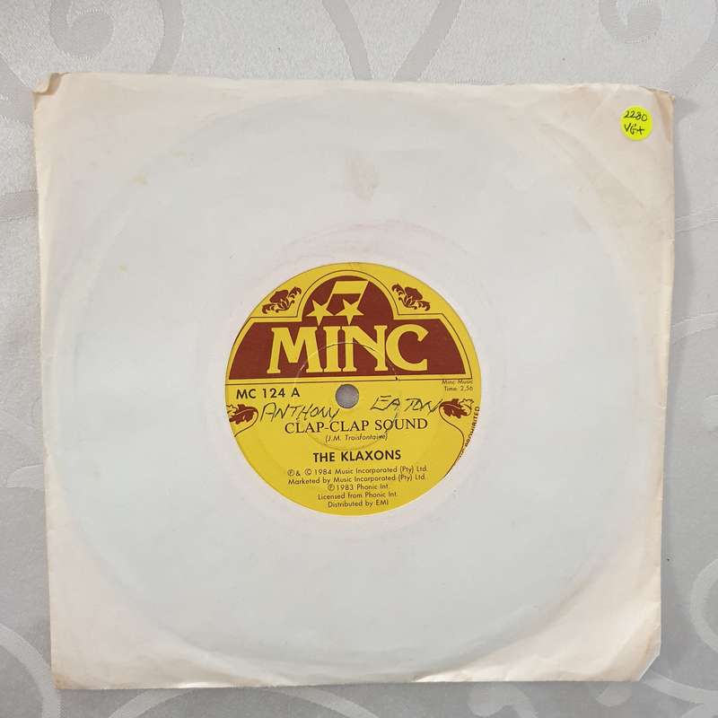 The Klaxons  Clap-Clap Sound - Vinyl 7" Record - Very-Good+ Quality (VG+)