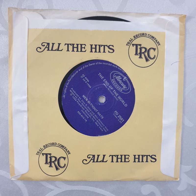 Men Without Hats  Pop Goes The World - Vinyl 7" Record - Very-Good+ Quality (VG+)