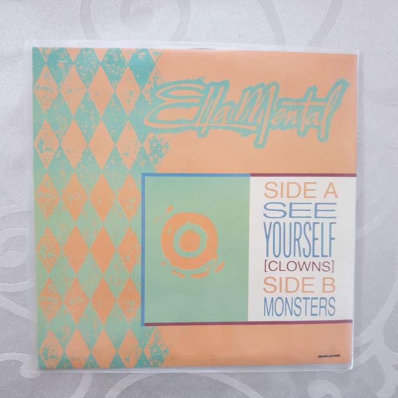 Ella Mental  See Yourself (Clowns) - Vinyl 7" Record - Very-Good+ Quality (VG+)