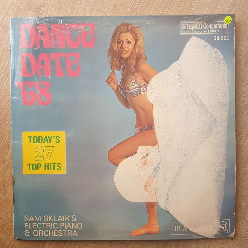 Sam Sklair - Dance Date '68 - Vinyl LP Record - Very-Good+ Quality (VG+)