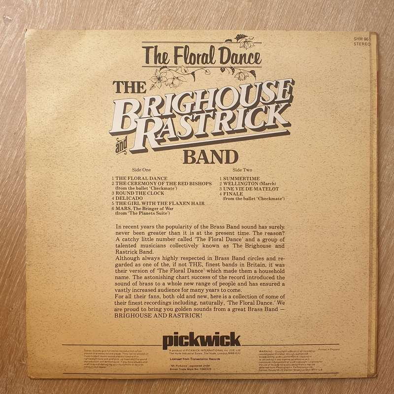 The Brighouse And Rastrick Band  The Floral Dance - Vinyl LP Record - Opened  - Very-Good+ ...