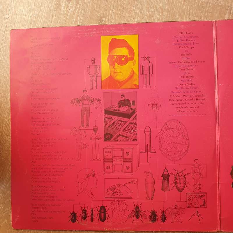Frank Zappa  Joe's Garage, Acts II & III - Double  Vinyl LP Record - Good Quality (G) (V...