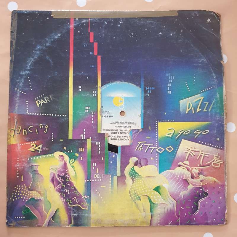David Joseph  You Can't Hide (Your Love From Me)  - Vinyl LP Record - Fair Quality (F)