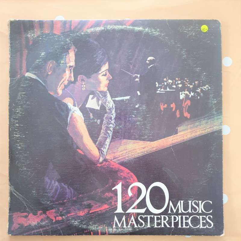 120 Music Masterpieces -  Double Vinyl LP Record - Very-Good+ Quality (VG+)