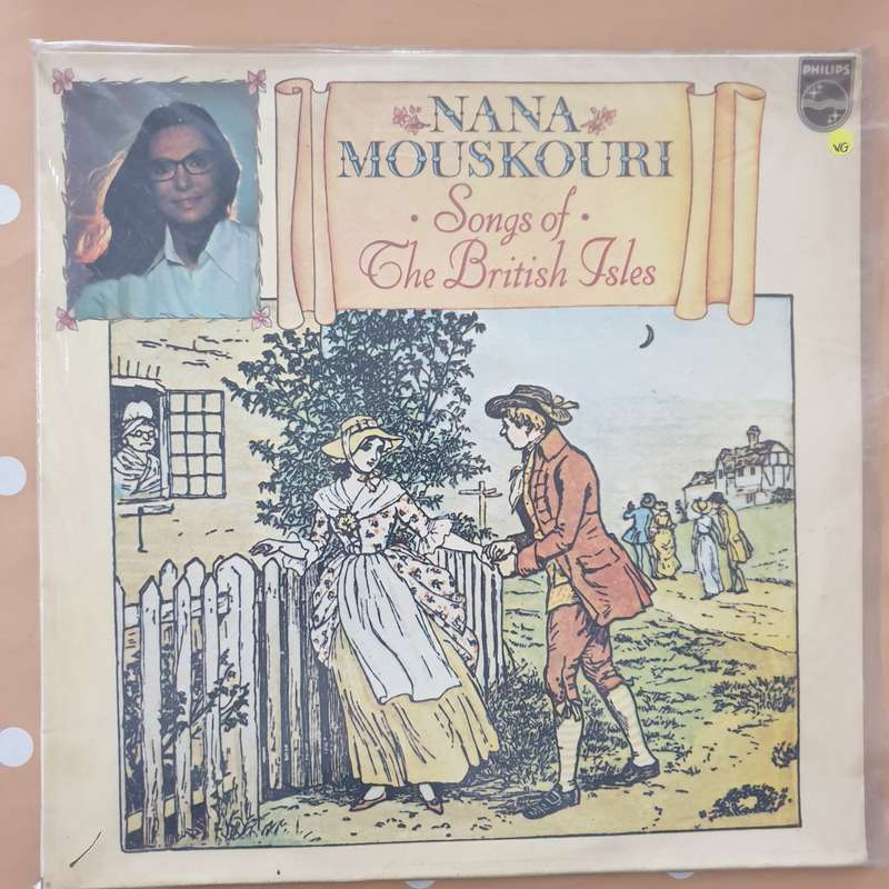 Nana Mouskouri  Songs Of The British Isles - Vinyl LP Record - Very-Good Quality (VG)