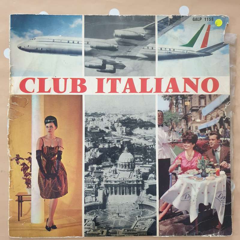 Club Italiano - Archie Silansky  Vinyl LP Record (G)