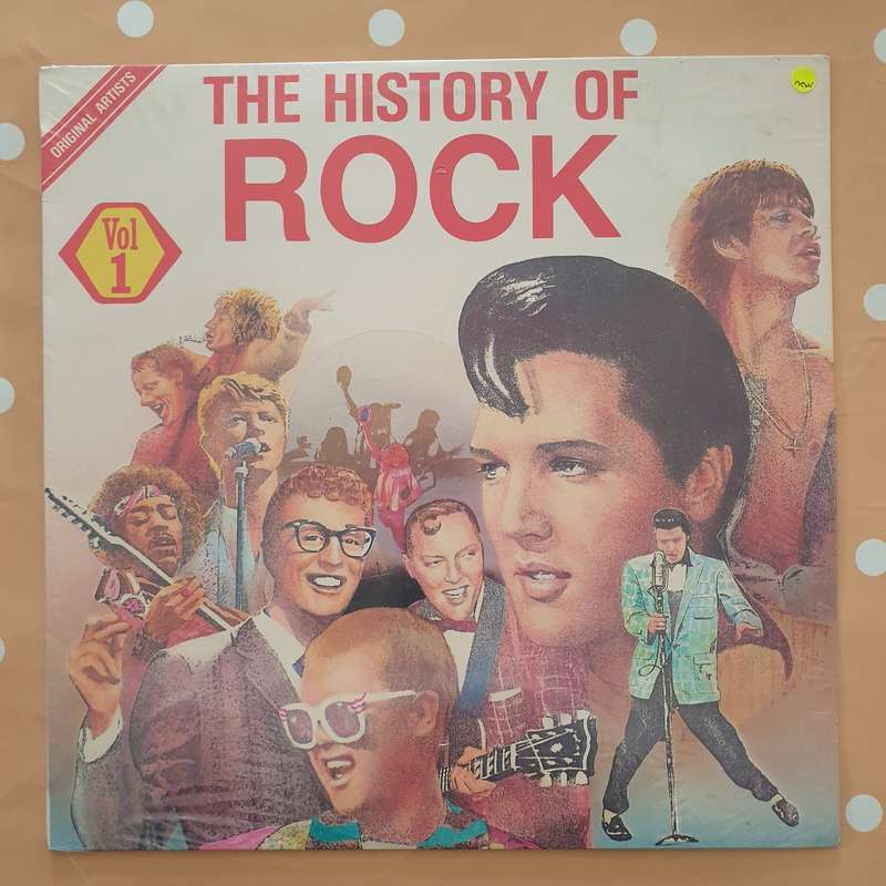 The History of Rock - Vol 1 - Original Artists -  Vinyl Record LP - Sealed