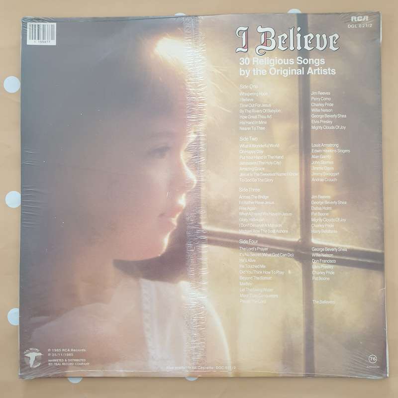 I Believe - Original Artists-   Double Vinyl Record LP - Sealed